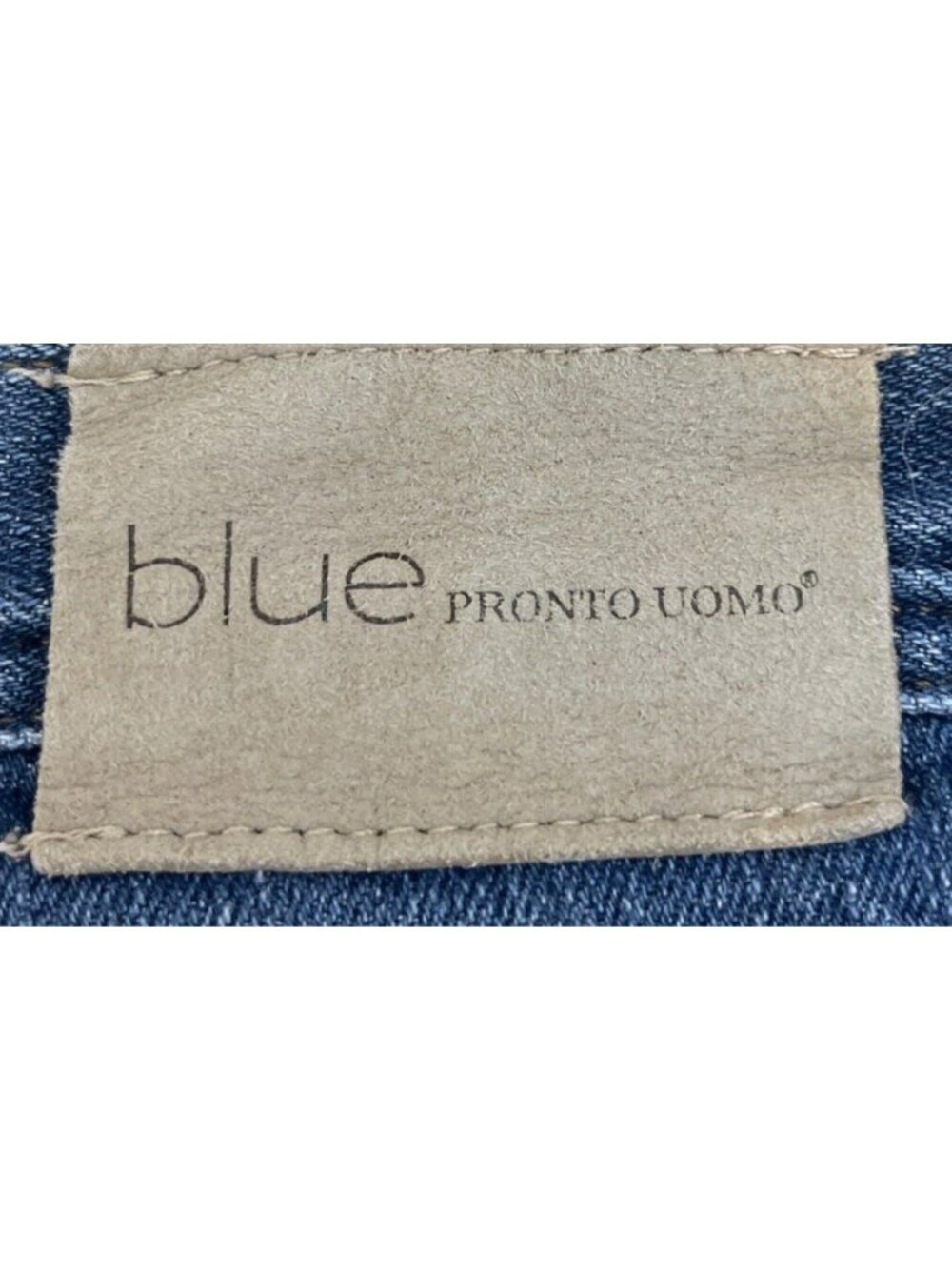 Blue Pronto Uno Medium Wash Denim Blue Jeans Mens Size 38 X 30 - Picture 4 of 7